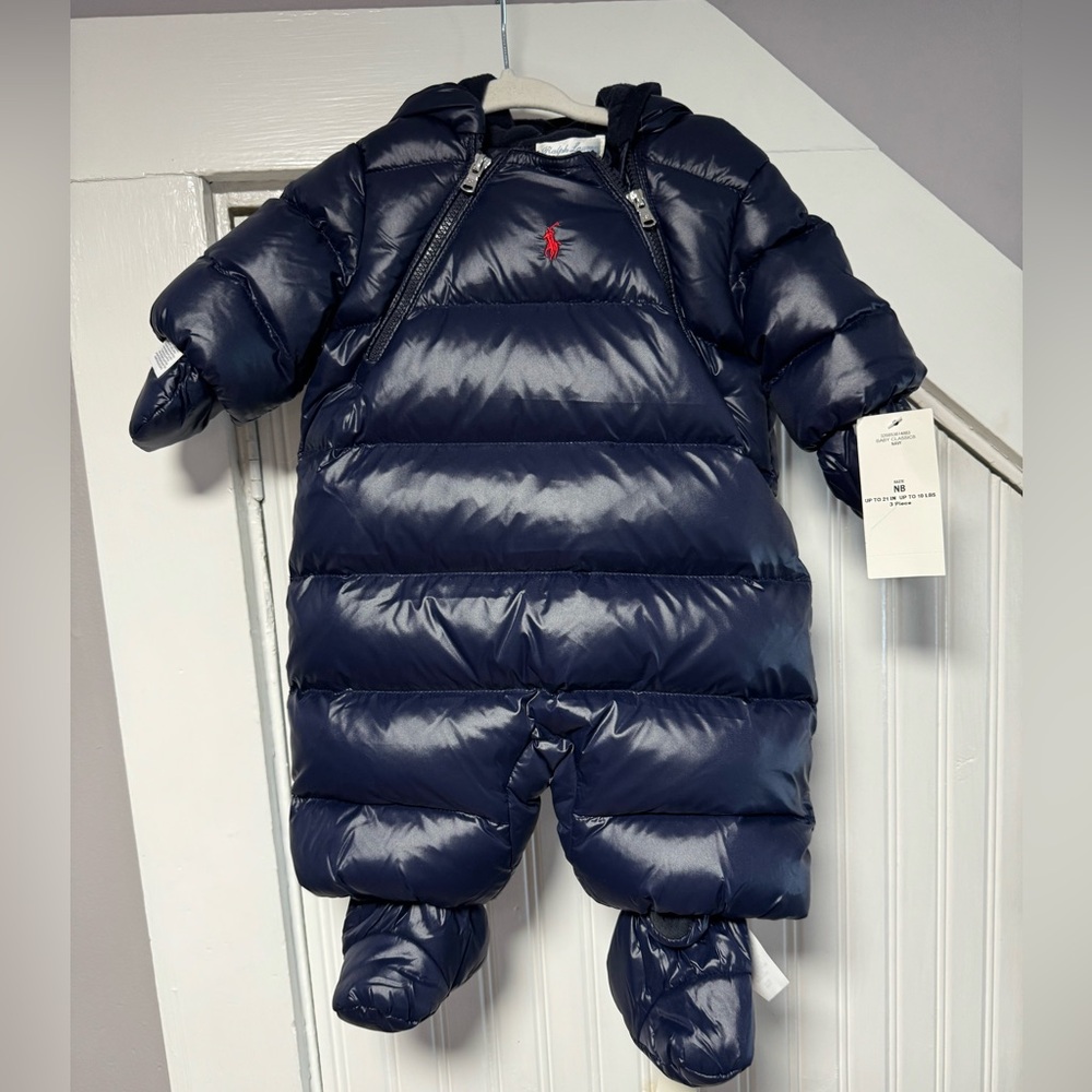 NWT NB Ralph Lauren Snowsuit